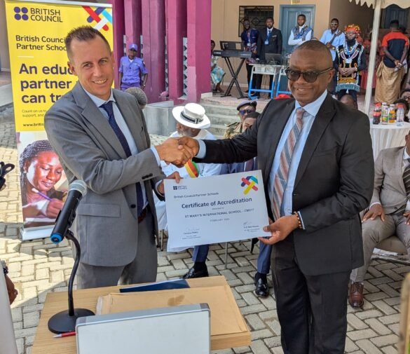 St Mary’s Proprietor and British High Commissioner to Cameroon, Matt Woods