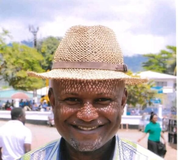 Senior journalist Frankline Sone Bayen